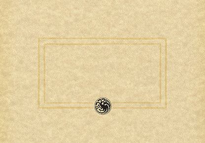 Game of Thrones: House Targaryen: Desktop Stationery Set (With Pen)