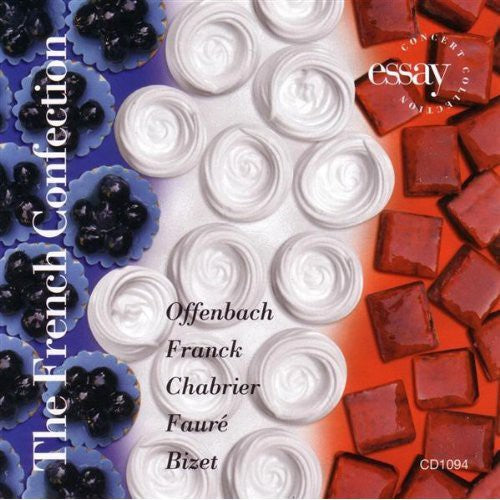 the album cover for Anton Nel, piano - French Confection