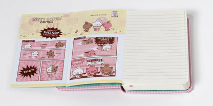 Kitty Cones Ruled Pocket Journal
