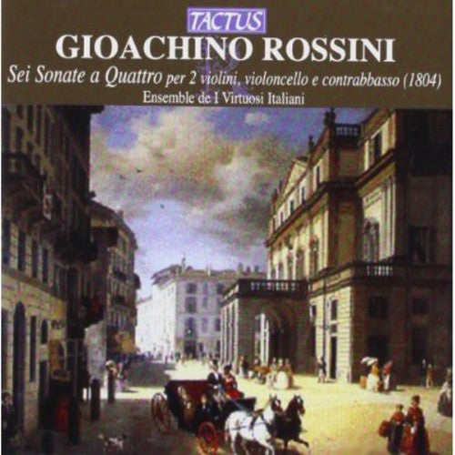 the album cover for Virtuosi Italiani - 6 Sonatas a Quattro