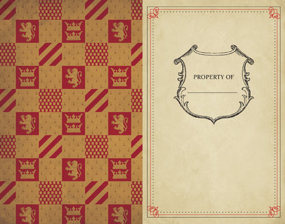 Harry Potter: Gryffindor Ruled Notebook