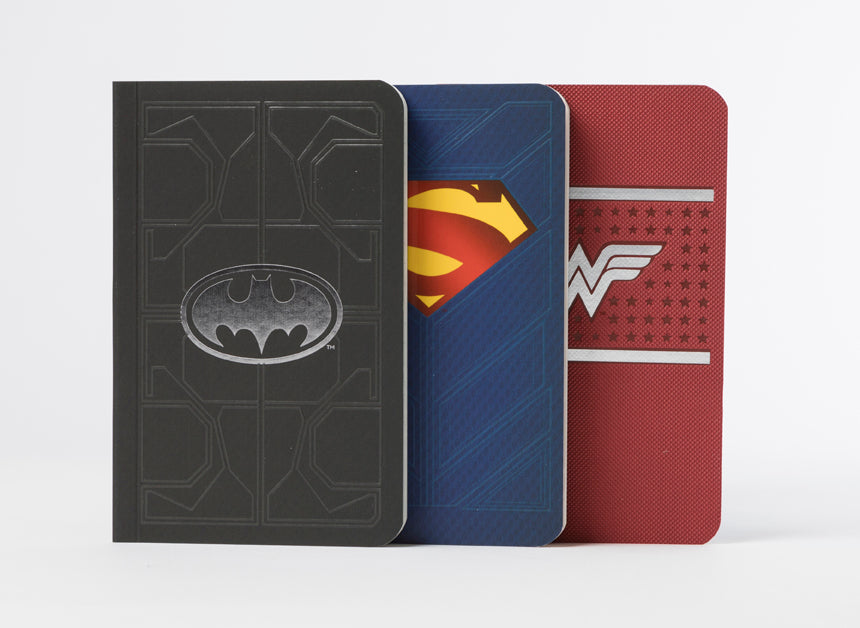 DC Comics: Justice League Pocket Journal Collection (Set of 3)