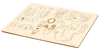 IncrediBuilds: Disney: Pluto Book and 3D Wood Model
