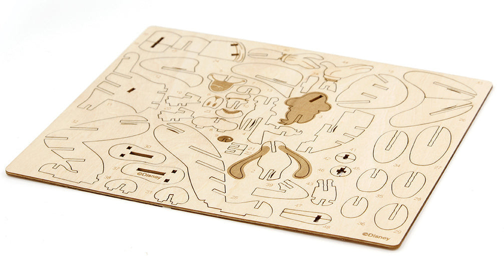 IncrediBuilds: Disney: Goofy Book and 3D Wood Model
