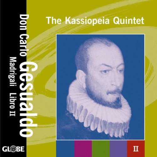 the album cover for C. GESUALDO - Madrigali Libri II