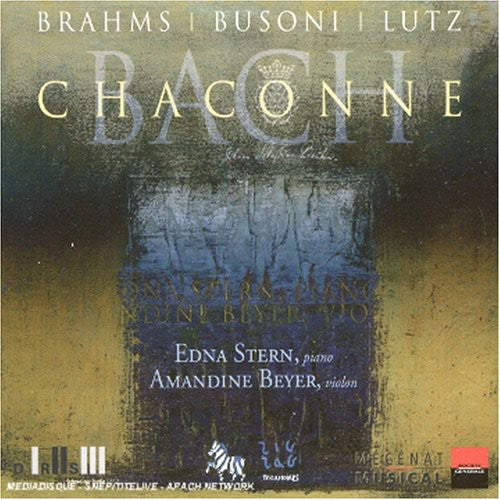 Brahms / Busoni / Lutz / Bach / Stern / Beyer - Chaconne - Music CD