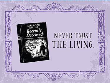 Beetlejuice: Handbook for the Recently Deceased Deluxe Note Card Set (With Keepsake Book Box)