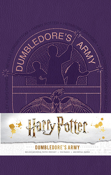 Harry Potter: Dumbledore's Army Hardcover Ruled Journal