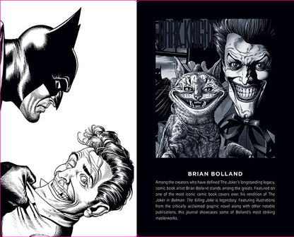 DC Comics: The Joker Hardcover Ruled Journal: Artist Edition