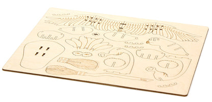 IncrediBuilds: Harry Potter: Hedwig Book and 3D Wood Model