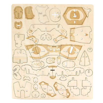 IncrediBuilds: Toy Story: Buzz Lightyear Book and 3D Wood Model
