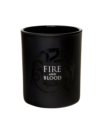 Game of Thrones: "Fire and Blood" Glass Votive Candle