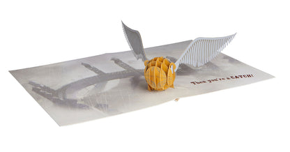 Harry Potter: Golden Snitch Signature Pop-Up Card