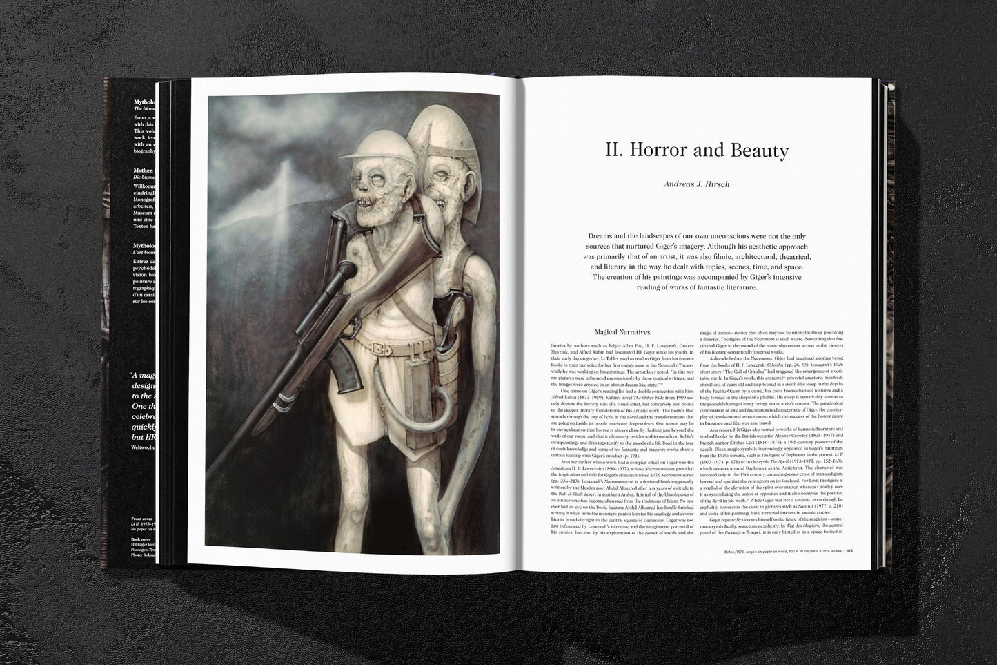 HR Giger (German, French, English) Book