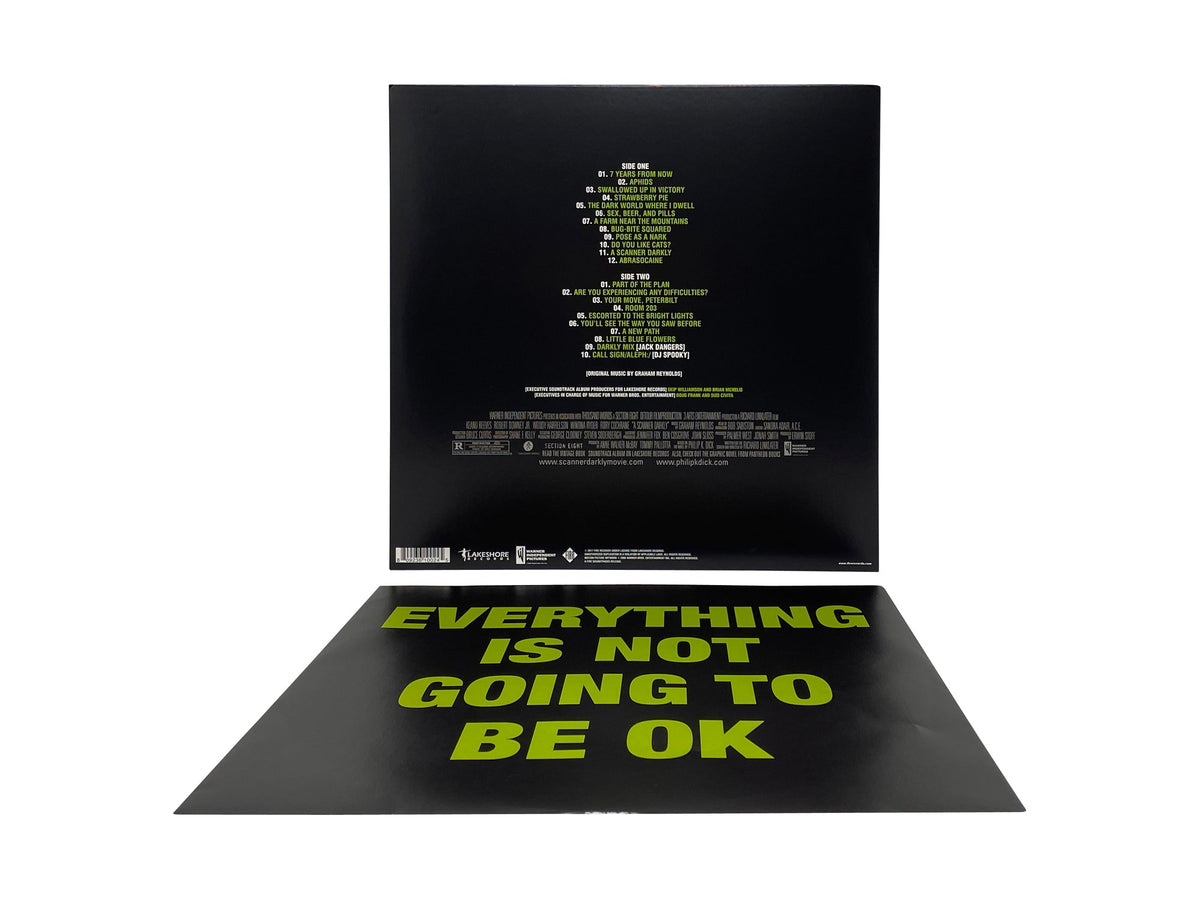 A Scanner Darkly - Original Soundtrack (Limited Edition Green Marble Colored Vinyl) Vinyl Record