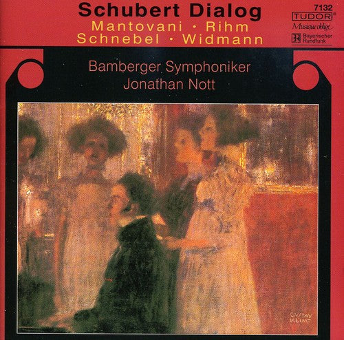 the album cover for Schubert/Rihm/Mantovani - Schubert Dialog