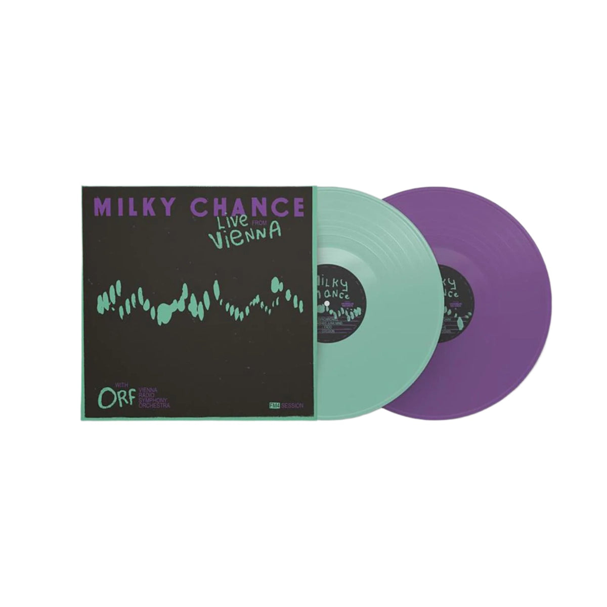Milky Chance - Live from Vienna with ORF Vienna Radio Symphony Orchestra [Mint & Purple 2LP] Vinyl Record