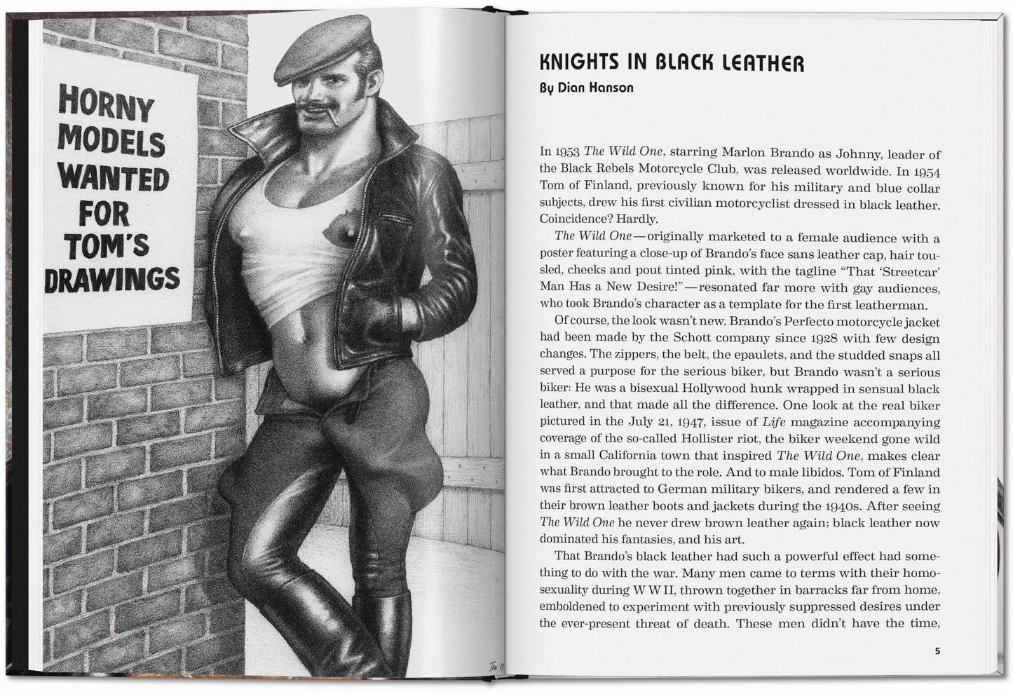 The Little Book of Tom. Bikers (German, French, English) Book
