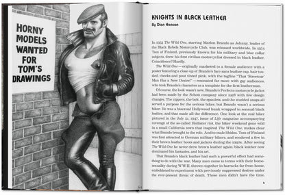 The Little Book of Tom. Bikers (German, French, English) Book