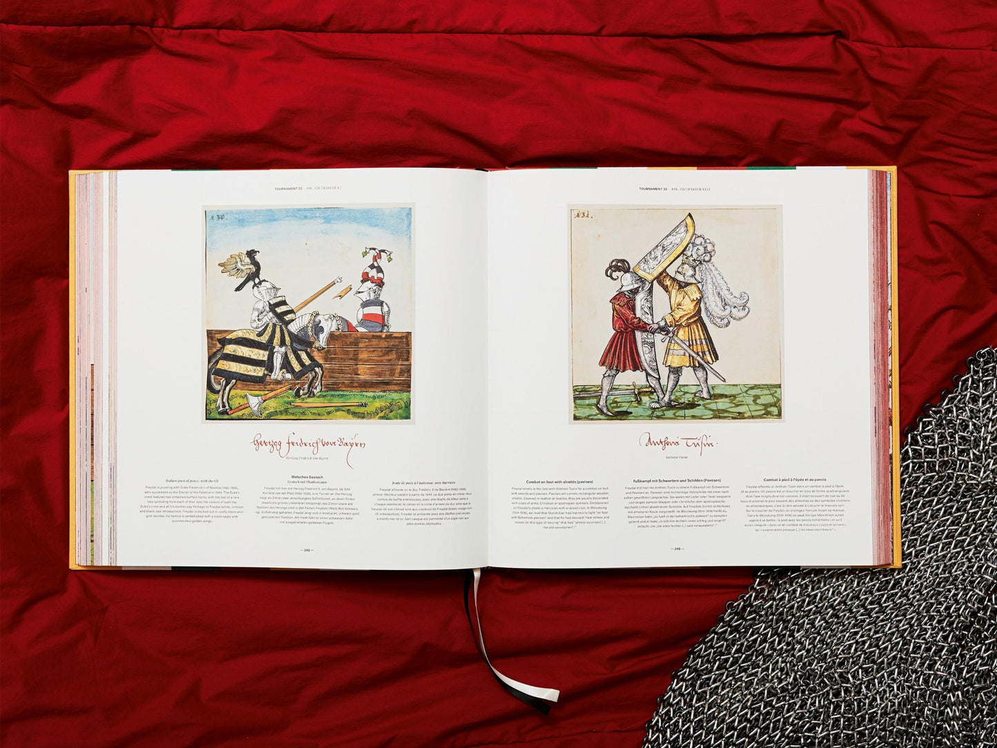 Freydal. Medieval Games. The Book of Tournaments of Emperor Maximilian I (German, French, English) Book