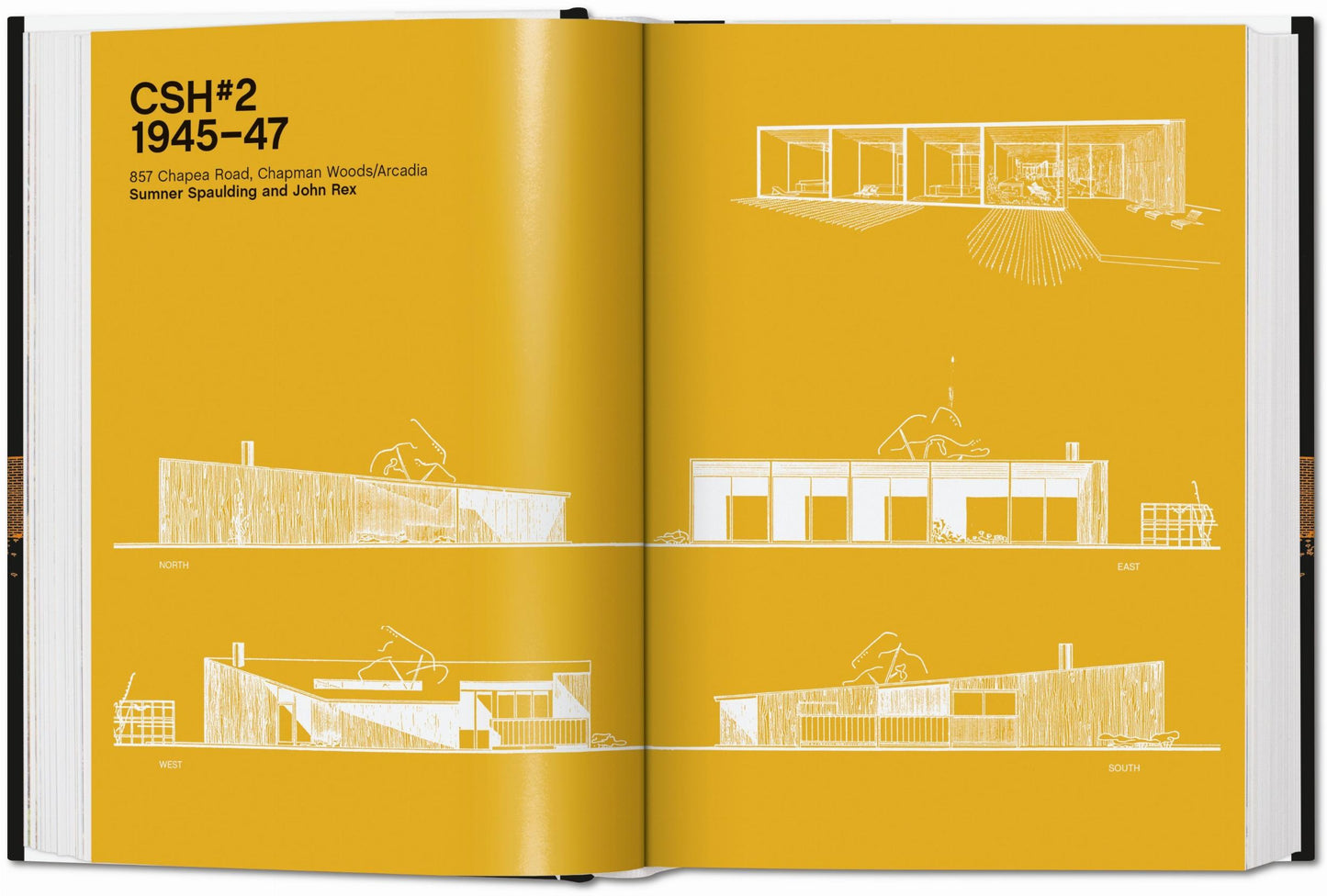 Case Study Houses. The Complete CSH Program 1945-1966. 45th Ed. (German, French, English) Book