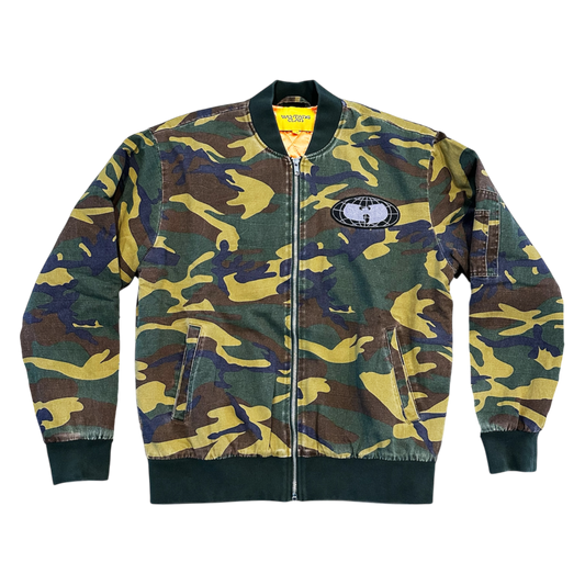 Wu-Tang Clan Officially Licensed Camo Bomber Jacket