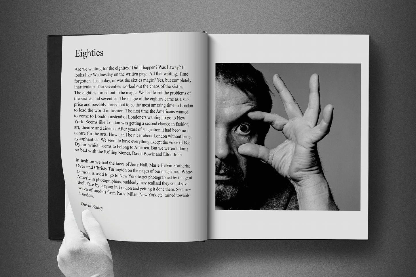 David Bailey. Eighties (English) Book