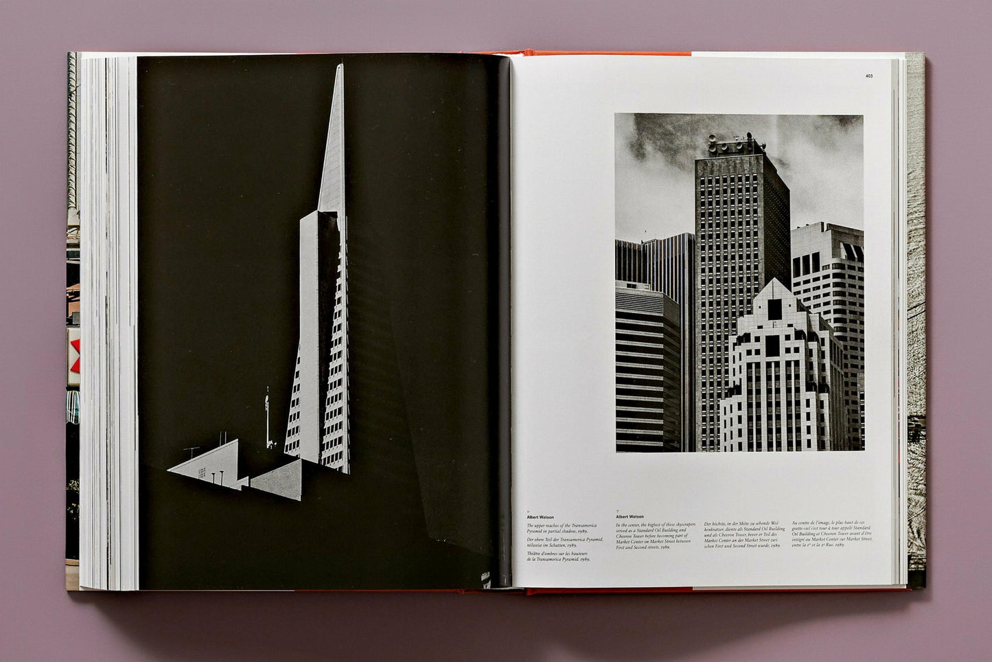 San Francisco. Portrait of a City (German, French, English) Book