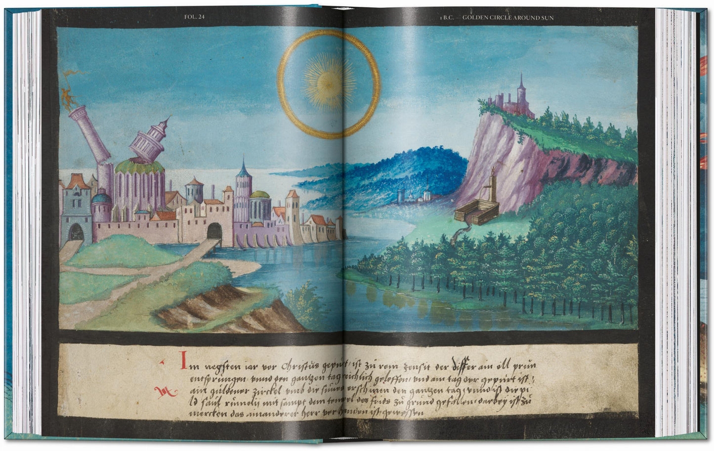 The Book of Miracles. 45th Ed. (German, French, English) Book