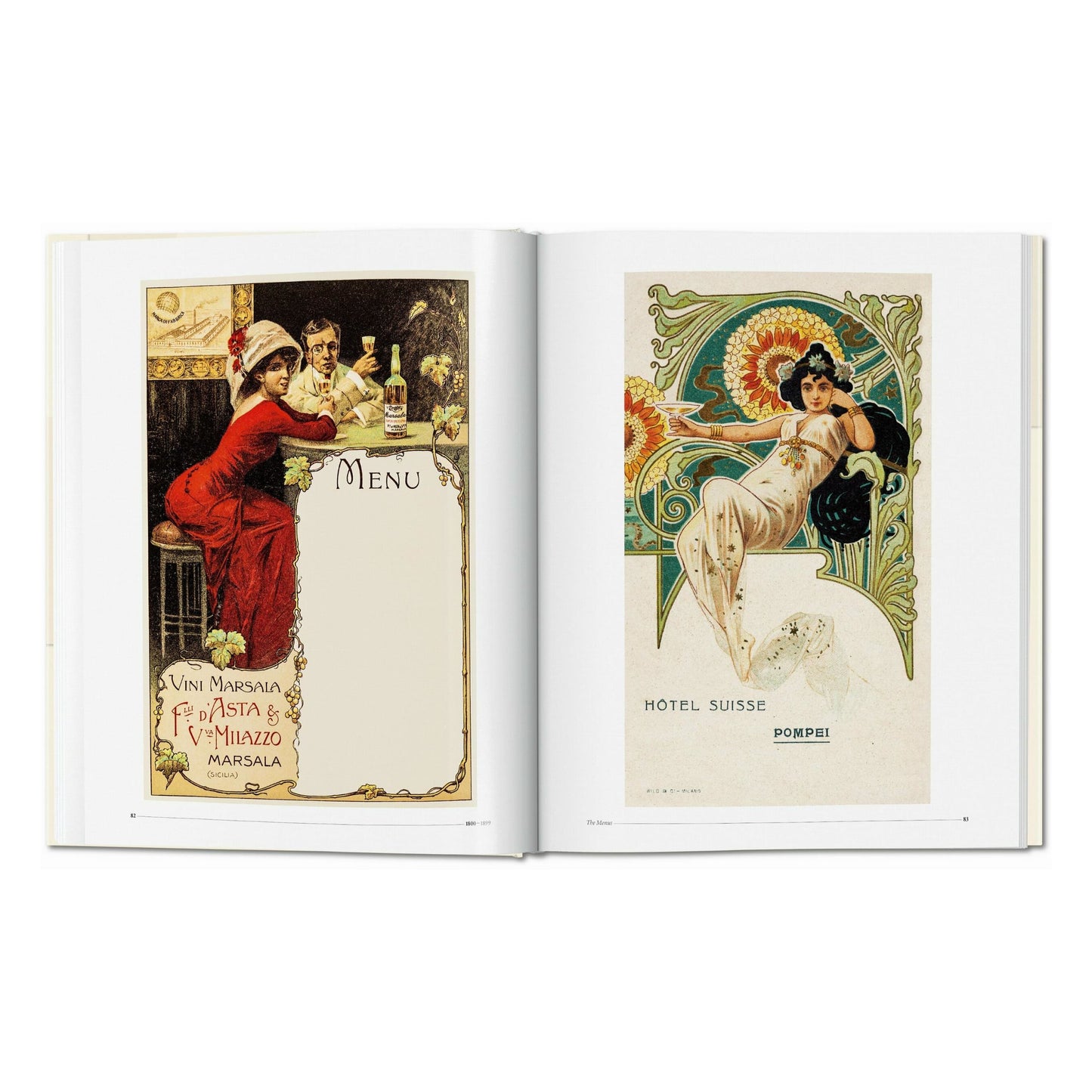 Menu Design in Europe (German, French, English) Book