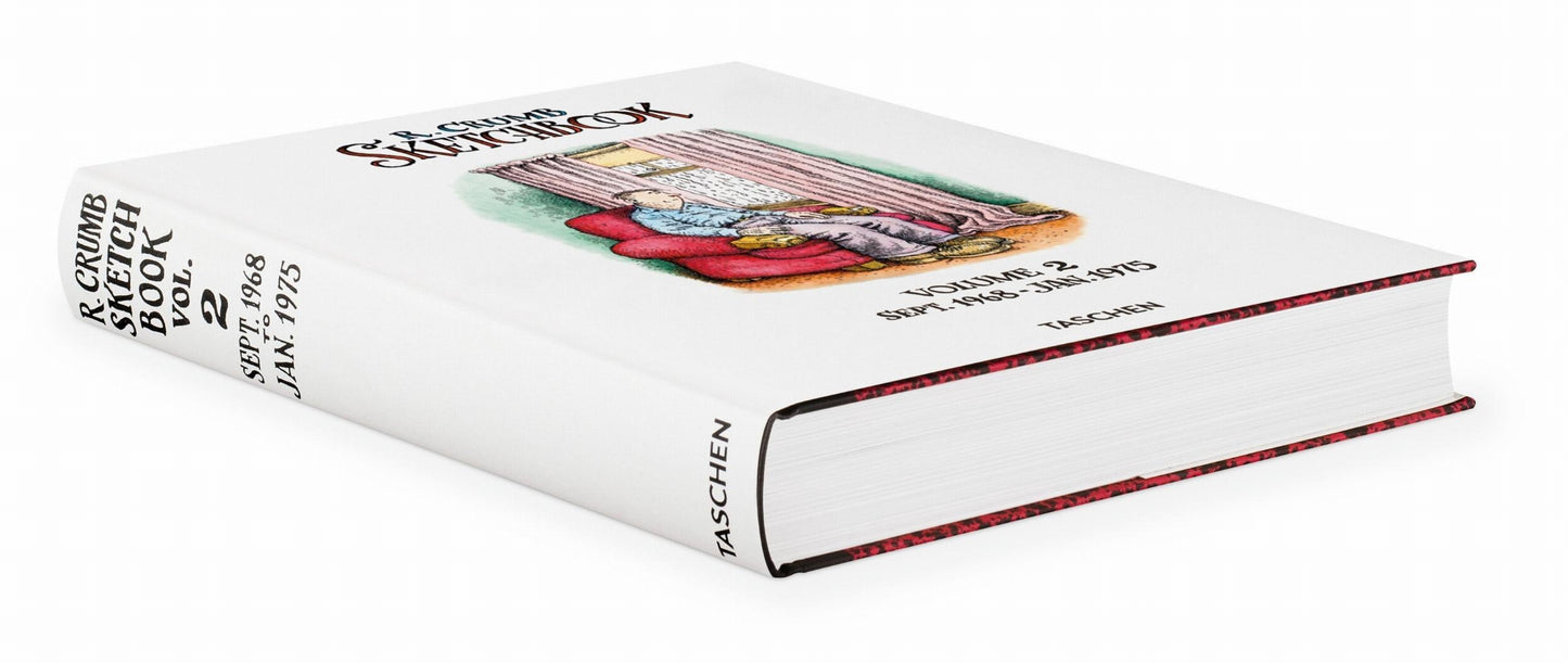 Robert Crumb. Sketchbook Vol. 2. 1968–1975 (English) Book