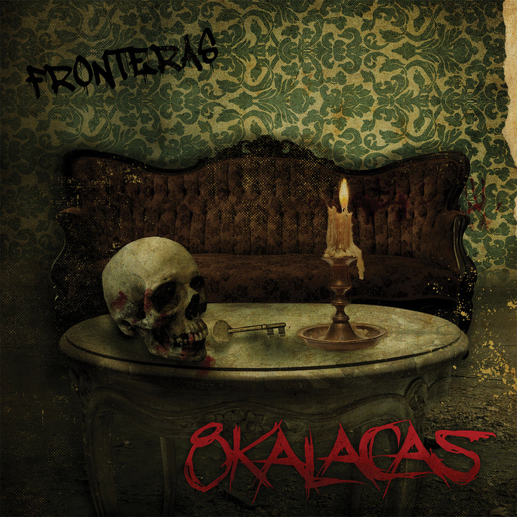 Fronteras (Orange/ black marbled) [Vinyl] Vinyl Record