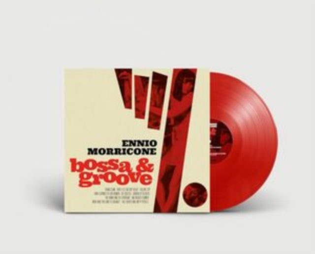 Ennio Morricone - Bossa & Groove (Clear Red LP Vinyl) Vinyl Record