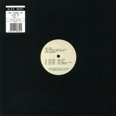 Alex Neri - Symbol Of Love Vol 1 [LP] Vinyl Record Album Cover