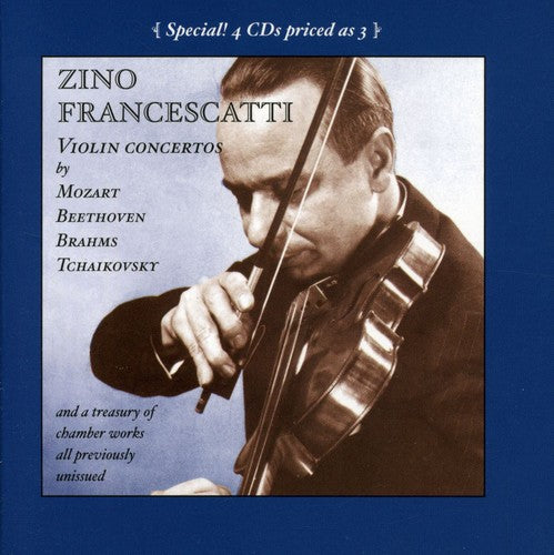 Mozart / Beethoven / Brahms / Francescatti - Zino Francescatti In Performance - Music CD