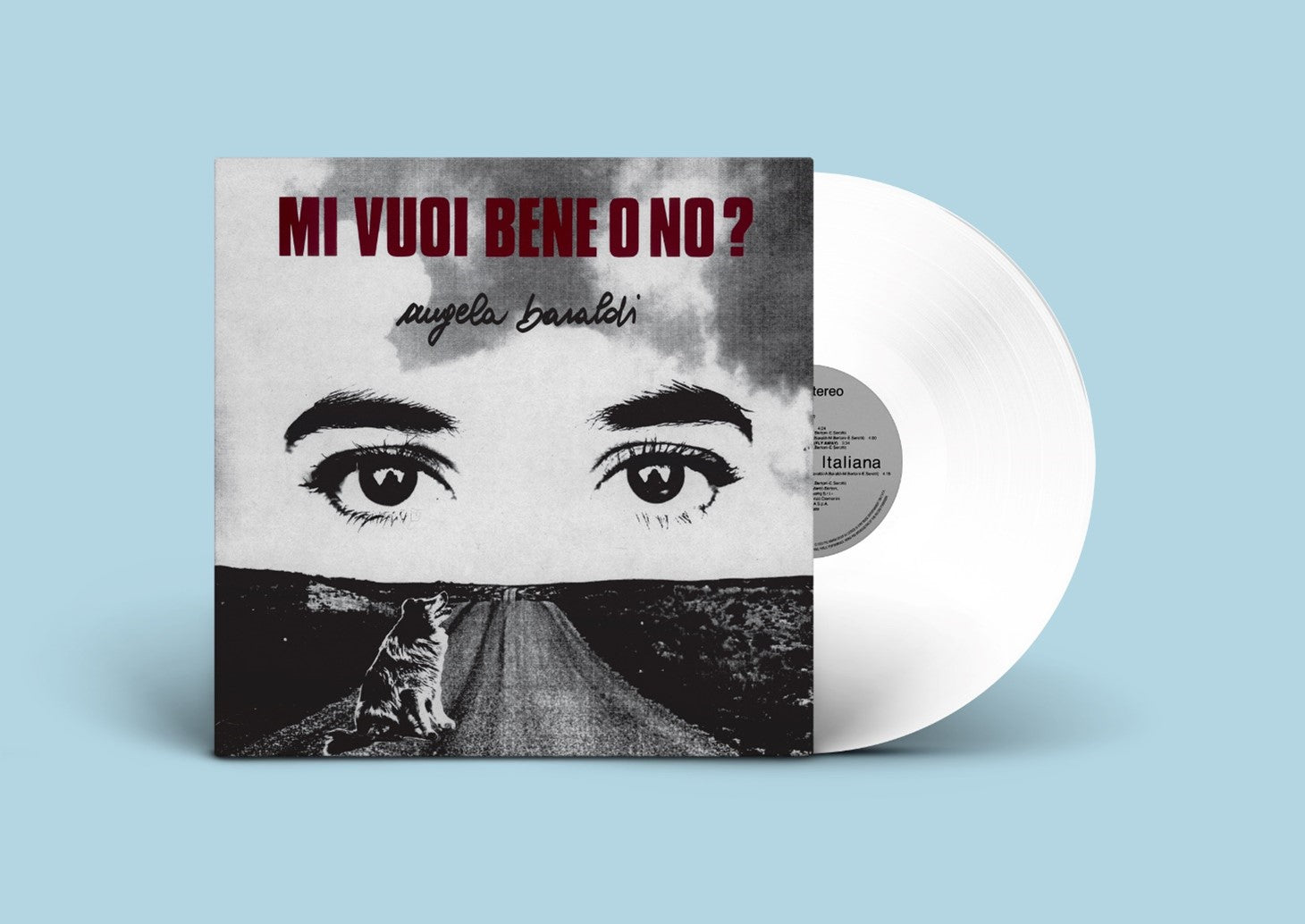 Angela Baraldi - Mi Vuoi Bene No (Blk) [180 Gram] (Ita) Vinyl Record Album Cover