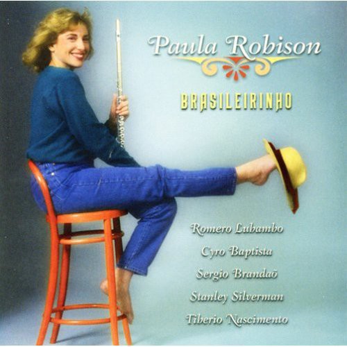 the album cover for PAULA ROBISON - Brasileirinho