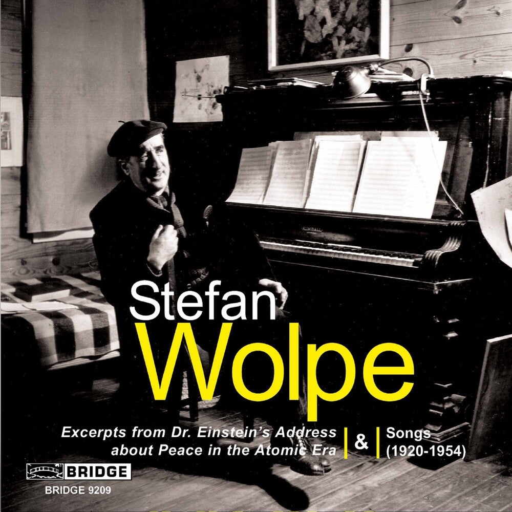 the album cover for Jacob Greenberg - Dr Einstein's Address About Peace in Atomic Era