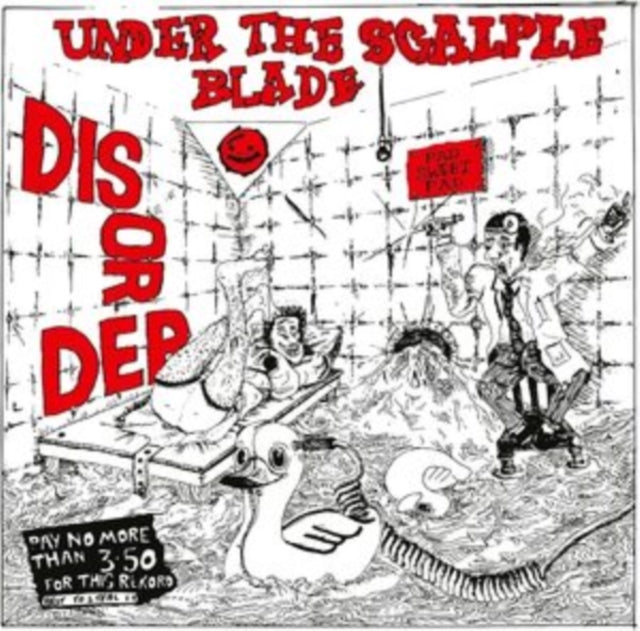 Disorder - Under The Scalpel Blade - LP Vinyl Record