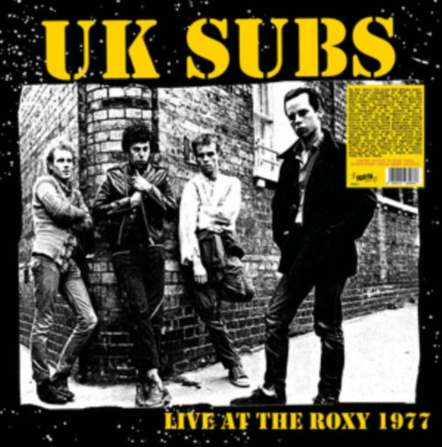Uk Subs - Live At The Roxy (Yellow LP Vinyl) Vinyl Record