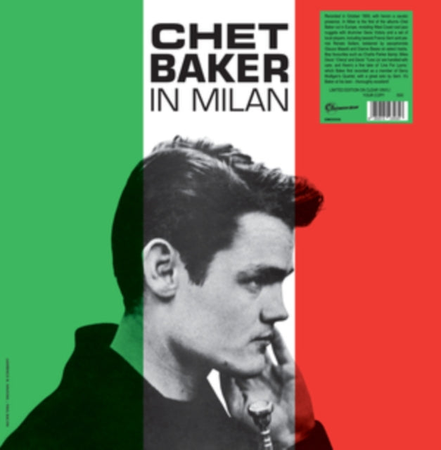 Chet Baker - In Milan (Clear LP Vinyl) Vinyl Record