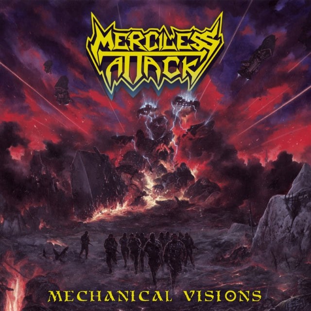 Merciless Attack - Mechanical Visions  Music CD