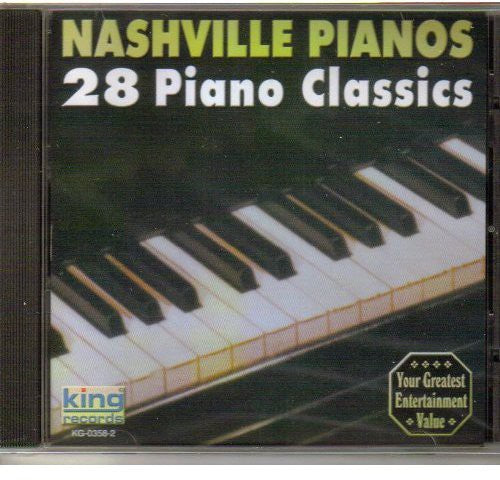 Nashville Pianos - 28 Piano Classics - Music CD