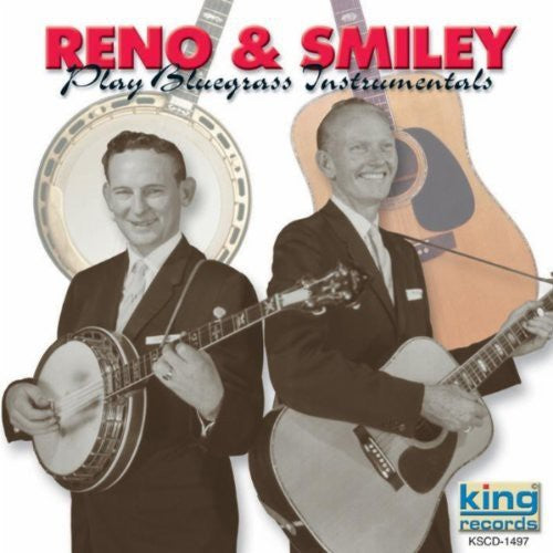 the album cover for Reno & Smiley - Play Bluegrass Instrumentals