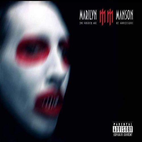 the album cover for Marilyn Manson - Golden Age of Grotesque