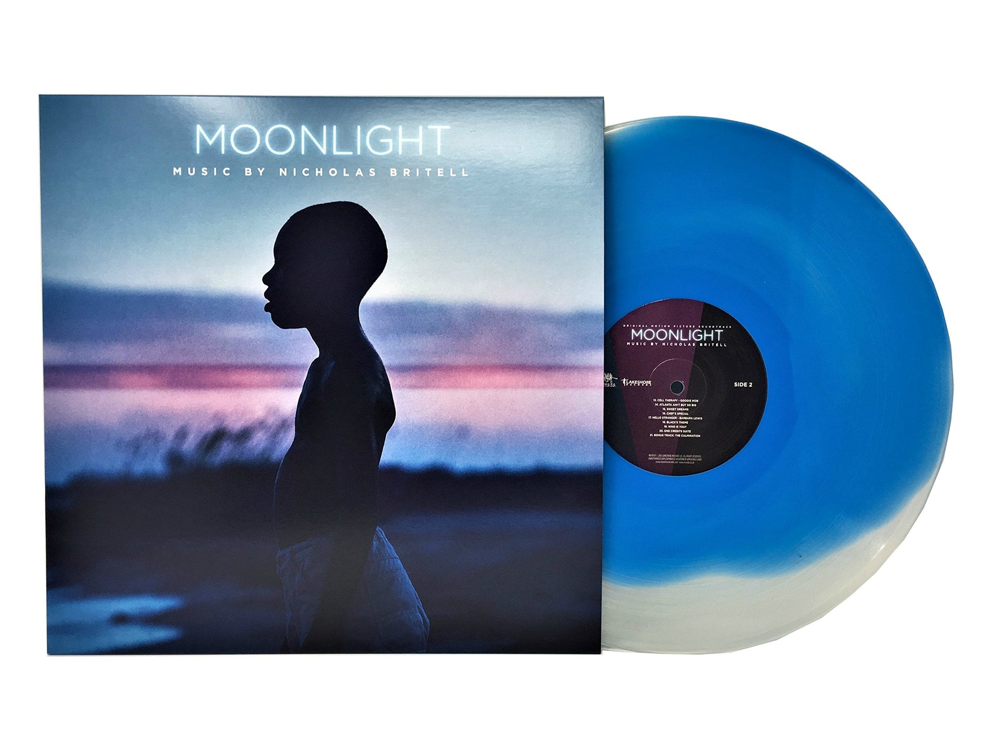 Moonlight Soundtrack (Limited Edition Clear w/ Blue Blob Colored Vinyl) Vinyl Record