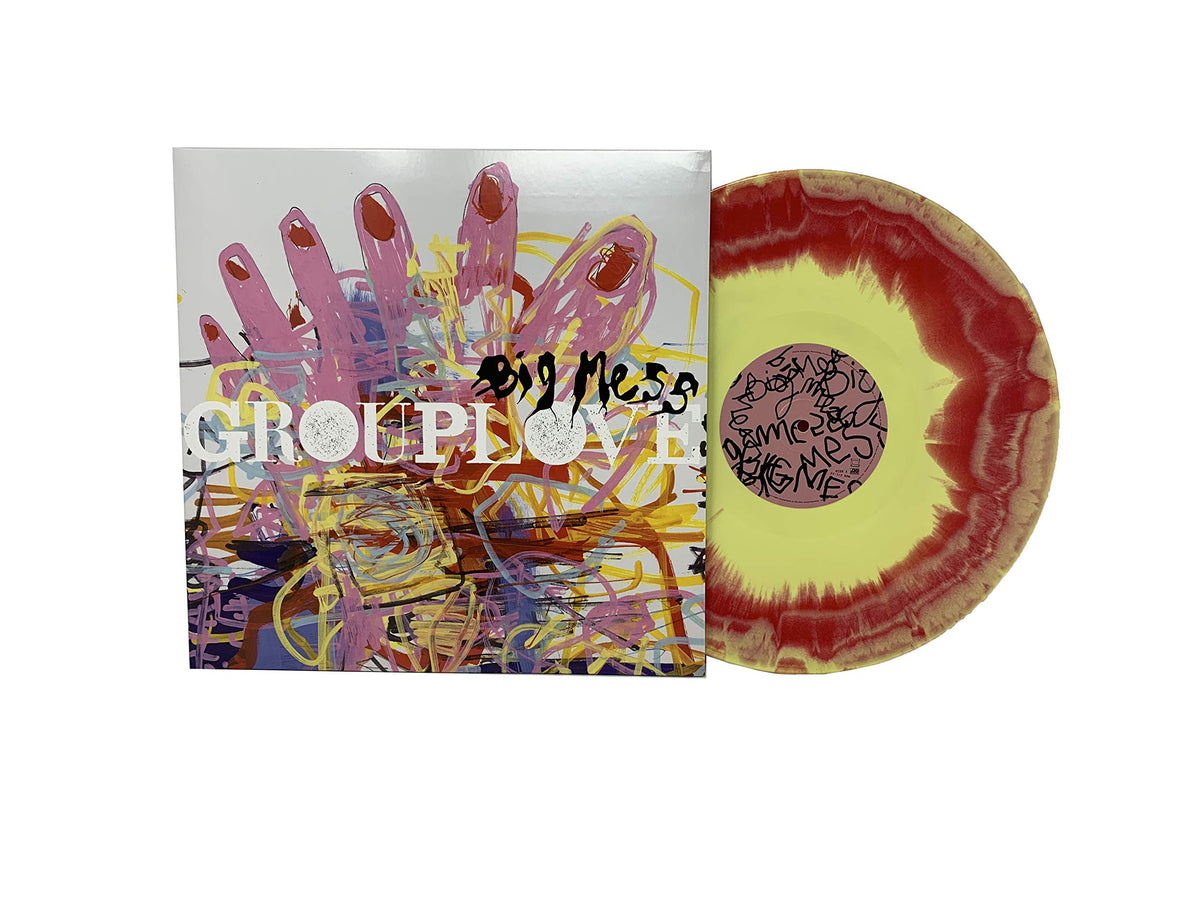Grouplove - Big Mess (Limited Edition Red & Yellow Mix Colored Vinyl) Vinyl Record