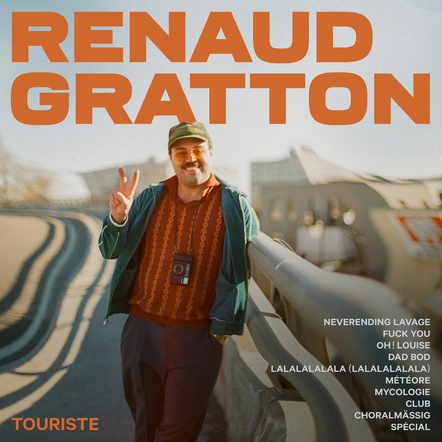 Renaud Gratton - Touriste (Can) [LP] Vinyl Record Album Cover