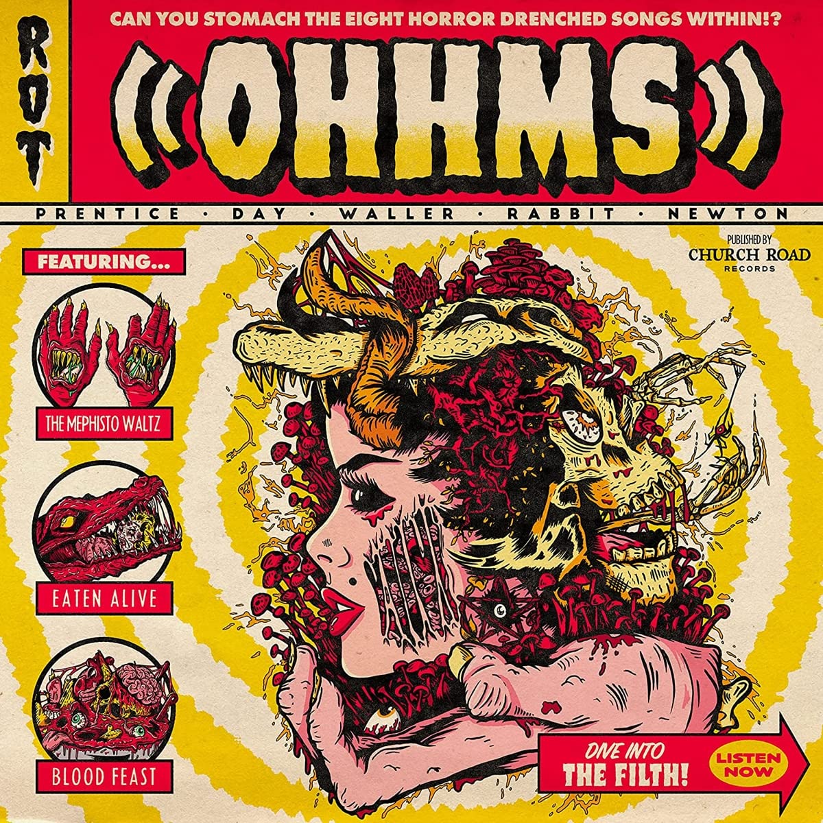 Ohhms - Rot (Uk) [LP] Vinyl Record Album Cover