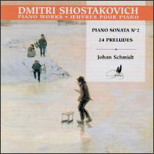Shostakovich / Schmidt,johan - 24 Preludes / Piano Sonata - Music CD